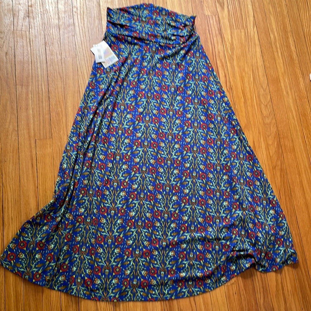 NEW lula Roe maxi skirt/dress- stretch material